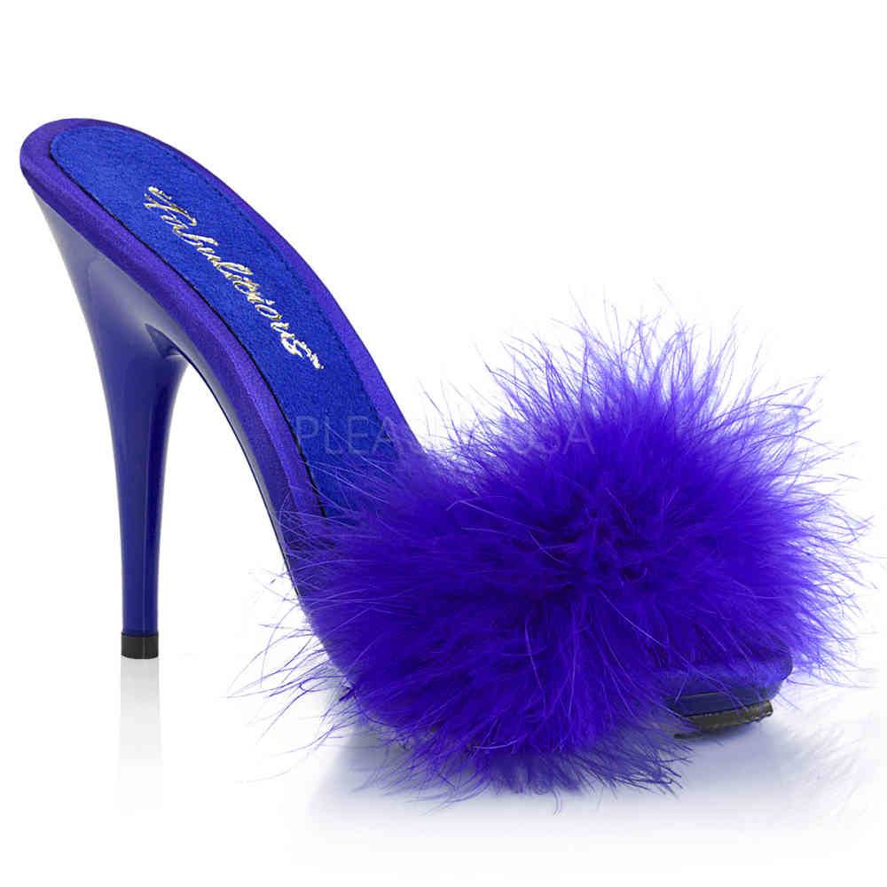 Fabulicious - POISE501F Muiltjes - Blauw Product image